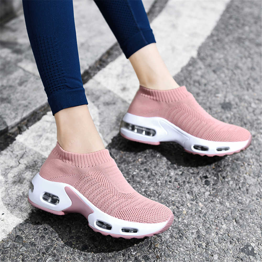 Sneakers - Botas de tacón para mujer, talla