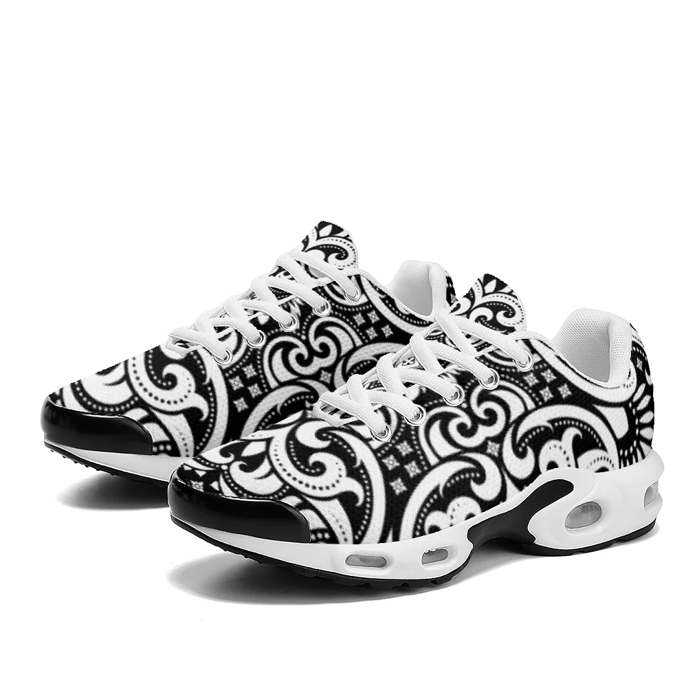 Breathable Mesh Athletic Shoes - Zapatillas deportivas casuales con amortiguación de