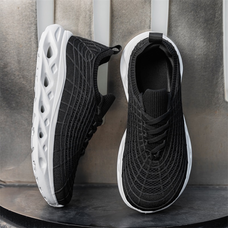 Shock Absorbing Gym Trainers - Zapatillas Deportivas Nre Trend para Hombre,