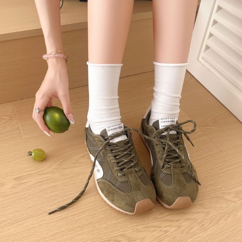 Running Shoes - Zapatillas Retro de Bloques de Color