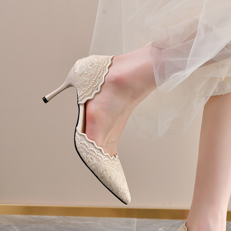 Zapatos de tacón alto de encaj - Women'S Shoes reseña y precio
