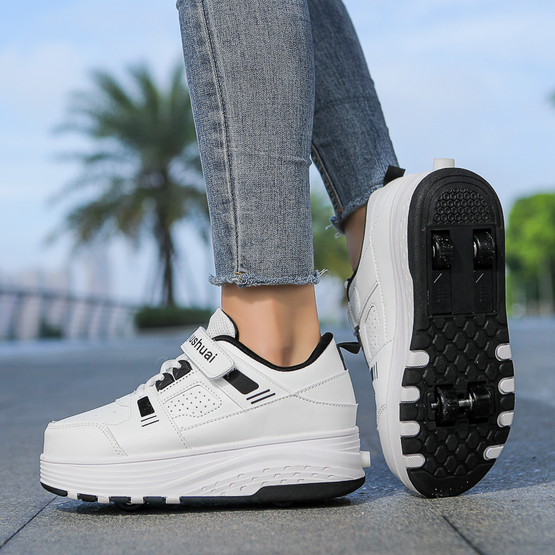 Zapatillas con ruedas retrácti - Sneakers reseña y precio