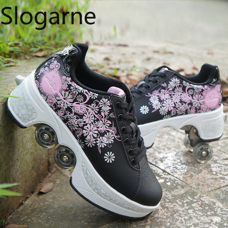 Zapatos de patines de 4 ruedas - Sneakers reseña y precio