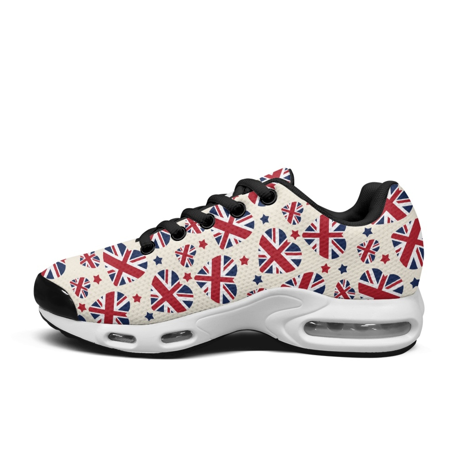 PENSTROLL Union Jack - Zapatil - Air Cushion Jogger Shoes Men reseña y precio